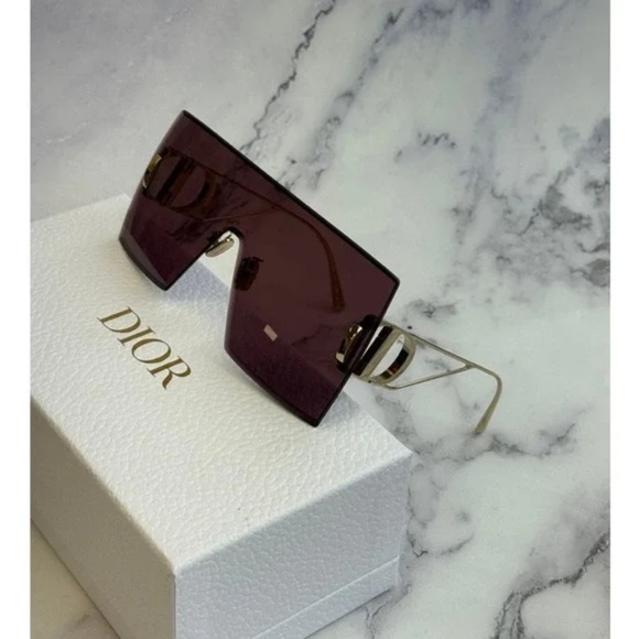 CHRISTIAN DIOR Burgundy Sunglasses 30Montaigne M1U B0D0 NWT main image 10
